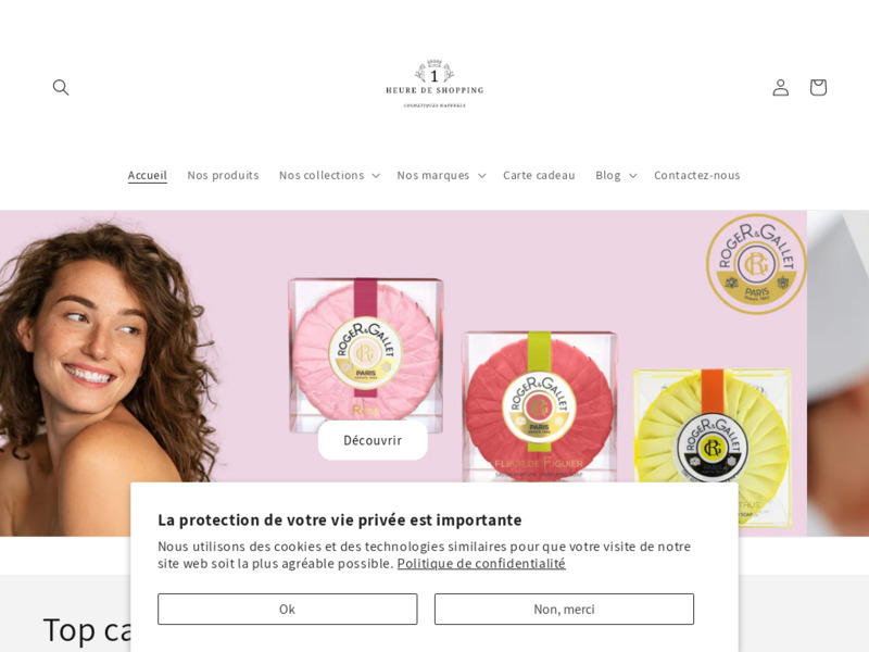 Une heure de shopping