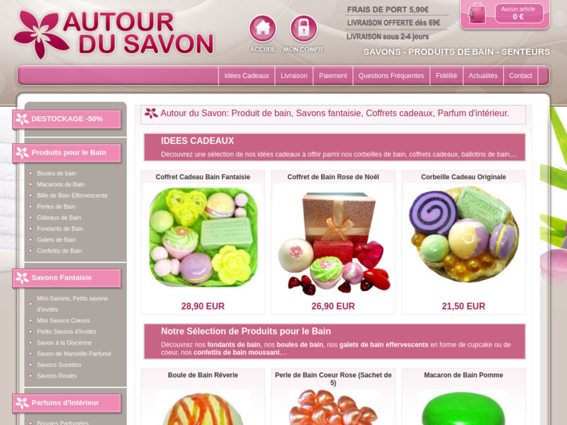 Autour du savon